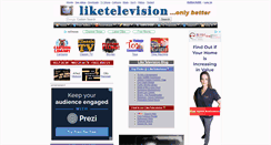Desktop Screenshot of liketelevision.net